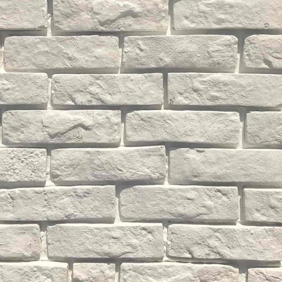 Dekoratif Antalya Tuğla Kaplama White